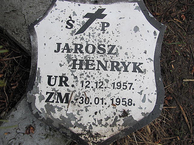 Henryk Jarosz 1957 Częstochowa Raków - Grobonet - Wyszukiwarka osób pochowanych