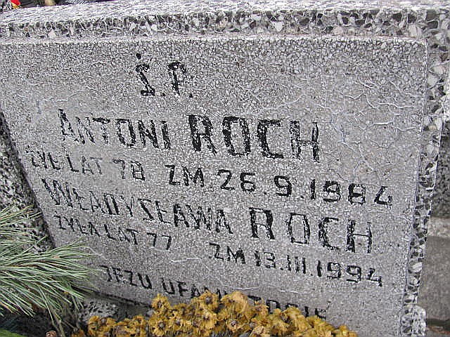 Rozalia Włodarczyk 1941 Częstochowa Raków - Grobonet - Wyszukiwarka osób pochowanych