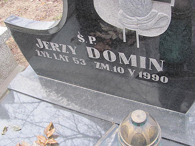 Marek Domin 1965 Częstochowa Raków - Grobonet - Wyszukiwarka osób pochowanych